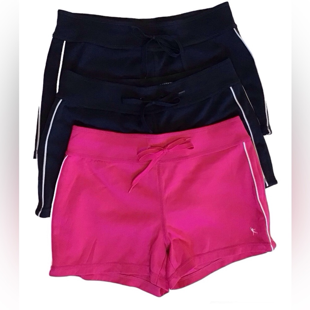 Danskin Now bundle of 3 Athlete Shorts Sz MED